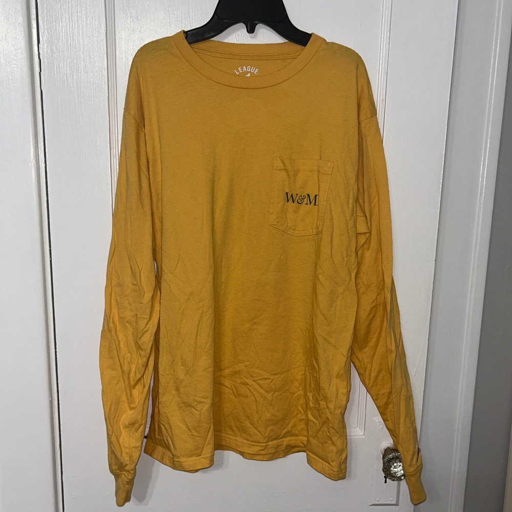 Yellow William & Mary (W&M) Longsleeve